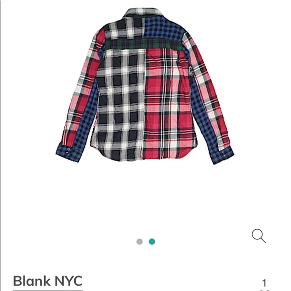 New girls blanknyc button down flannel. - Picture 4 of 13